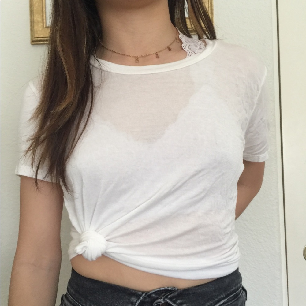 white tee - Picture 2 of 3